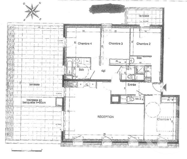 Appartement F5 à vendre - 5 pièces - 106,85 m2 - St Ouen - 93 - ILE-DE-FRANCE
