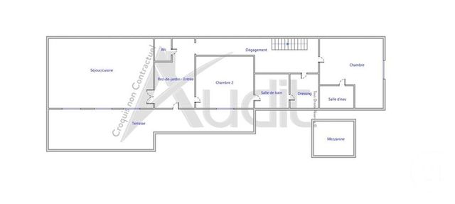 Appartement F4 à vendre - 4 pièces - 113 m2 - Paris - 75017 - ILE-DE-FRANCE