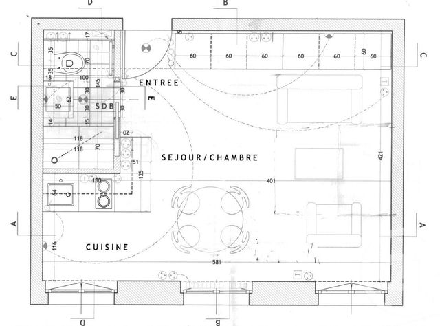 Appartement Studio &agrave; vendre - 1 pi&egrave;ce - 23,16 m2 - Paris - 75017 - ILE-DE-FRANCE