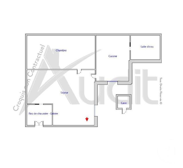 Appartement F2 &agrave; vendre - 2 pi&egrave;ces - 28,21 m2 - Paris - 75017 - ILE-DE-FRANCE