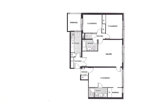 Appartement F5 &agrave; vendre - 5 pi&egrave;ces - 96,27 m2 - Paris - 75017 - ILE-DE-FRANCE