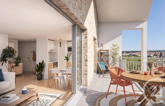 Appartement F2 à vendre - 2 pièces - 45,26 m2 - Venette - 60 - PICARDIE