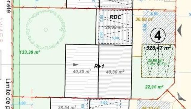 Terrain &agrave; vendre - 328 m2 - Brie Comte Robert - 77 - ILE-DE-FRANCE