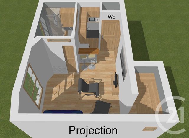 Appartement F1 &agrave; vendre - 1 pi&egrave;ce - 24,17 m2 - Bagneux - 92 - ILE-DE-FRANCE