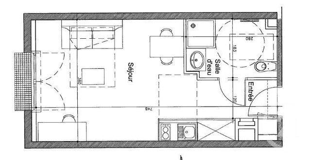 Appartement T1 &agrave; vendre - 1 pi&egrave;ce - 28 m2 - Chartres - 28 - CENTRE