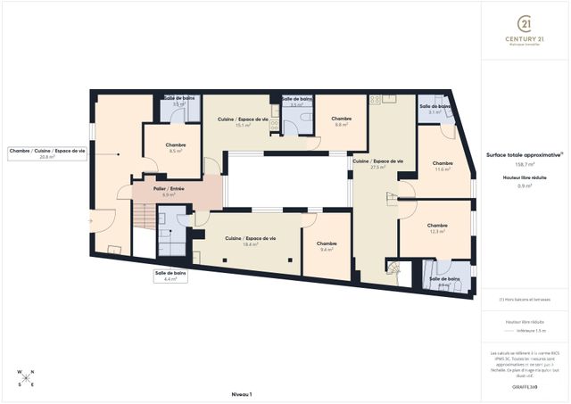 Immeuble &agrave; vendre - 300 m2 - Chartres - 28 - CENTRE