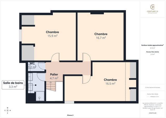 Maison à vendre - 7 pièces - 200 m2 - Chartres - 28 - CENTRE