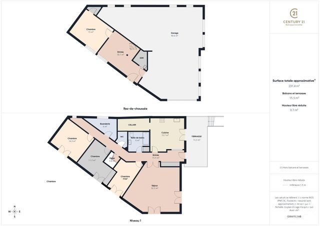 Maison &agrave; vendre - 7 pi&egrave;ces - 157,30 m2 - Chartres - 28 - CENTRE