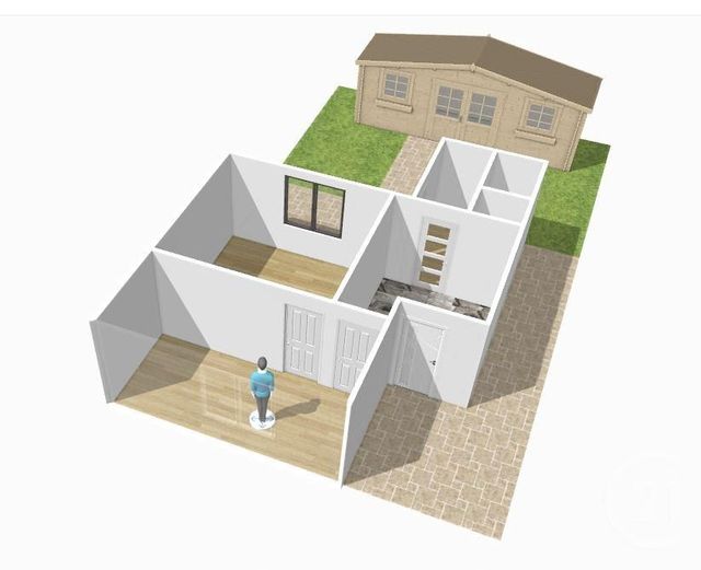 Maison &agrave; vendre - 2 pi&egrave;ces - 34,77 m2 - Maisons Alfort - 94 - ILE-DE-FRANCE