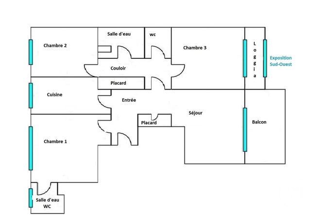 Appartement F4 &agrave; vendre - 4 pi&egrave;ces - 81,65 m2 - Maisons Alfort - 94 - ILE-DE-FRANCE