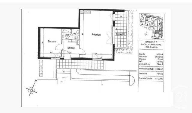 Divers &agrave; vendre - 49,60 m2 - Maisons Alfort - 94 - ILE-DE-FRANCE