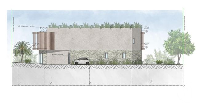 Terrain &agrave; vendre - 1086 m2 - Nice - 06 - PROVENCE-ALPES-COTE-D-AZUR