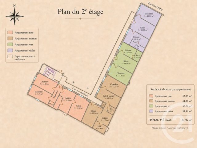 Appartement F3 &agrave; vendre - 3 pi&egrave;ces - 44,37 m2 - Beaulieu Sur Mer - 06 - PROVENCE-ALPES-COTE-D-AZUR
