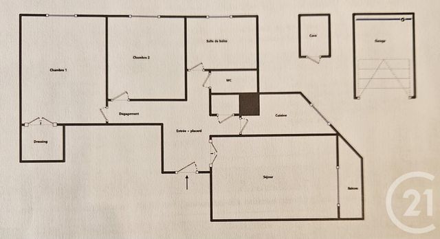 Appartement F3 &agrave; vendre - 3 pi&egrave;ces - 70,98 m2 - Nice - 06 - PROVENCE-ALPES-COTE-D-AZUR