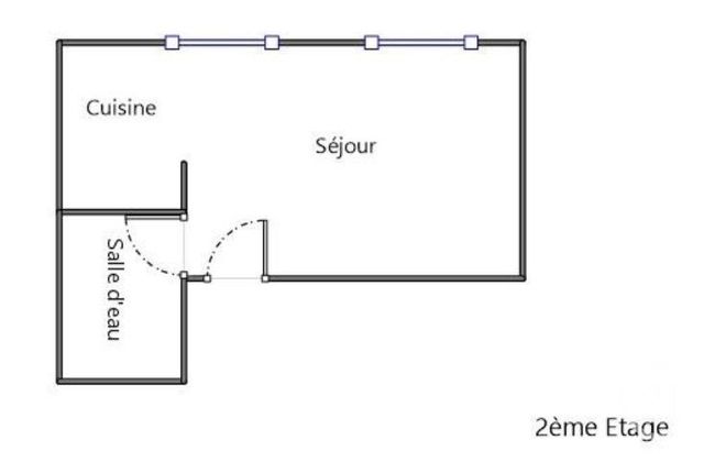 Appartement Studio &agrave; vendre - 1 pi&egrave;ce - 17,50 m2 - Paris - 75005 - ILE-DE-FRANCE