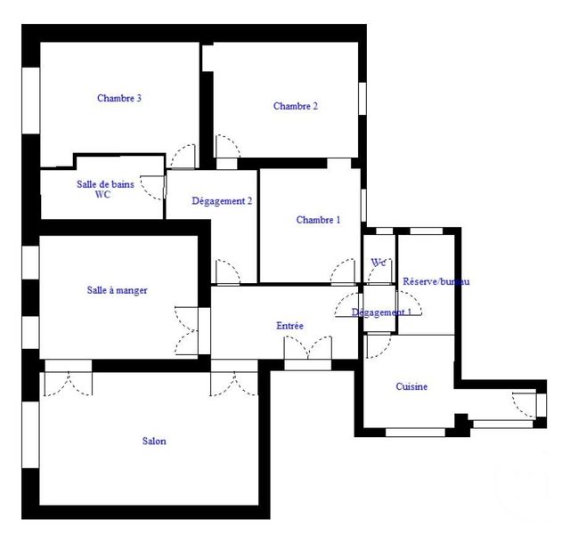 Appartement F5 &agrave; vendre - 5 pi&egrave;ces - 126,08 m2 - Paris - 75005 - ILE-DE-FRANCE