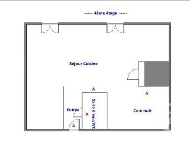 Appartement F2 &agrave; vendre - 2 pi&egrave;ces - 39 m2 - Paris - 75005 - ILE-DE-FRANCE