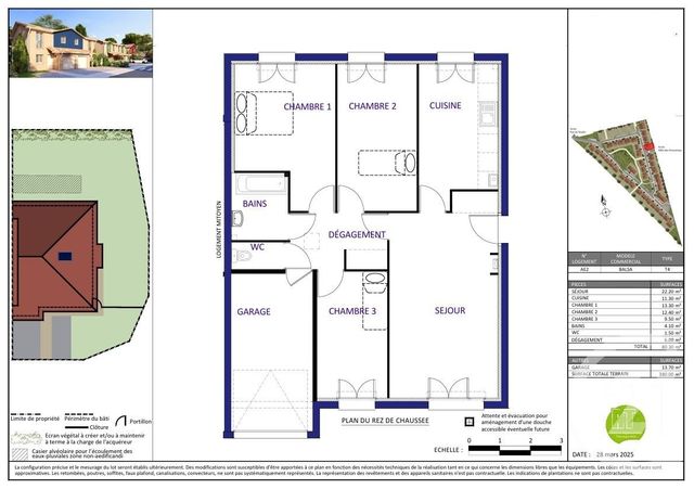 Maison &agrave; vendre - 4 pi&egrave;ces - 80,30 m2 - Biganos - 33 - AQUITAINE