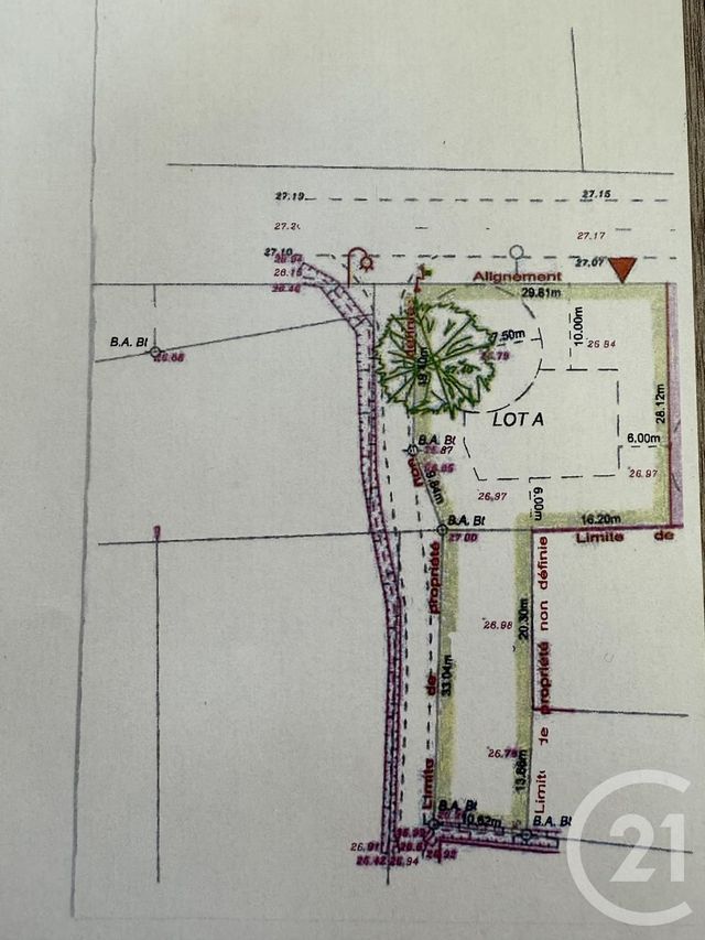 Terrain &agrave; vendre - 1199 m2 - Mios - 33 - AQUITAINE