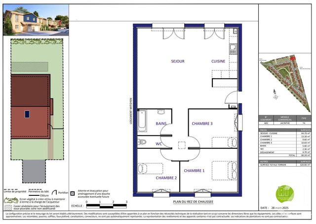 Maison à vendre - 4 pièces - 90,20 m2 - Biganos - 33 - AQUITAINE