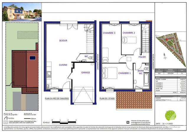 Maison à vendre - 4 pièces - 85,30 m2 - Biganos - 33 - AQUITAINE
