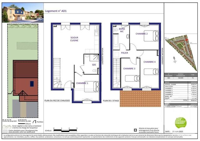 Maison &agrave; vendre - 5 pi&egrave;ces - 94 m2 - Biganos - 33 - AQUITAINE