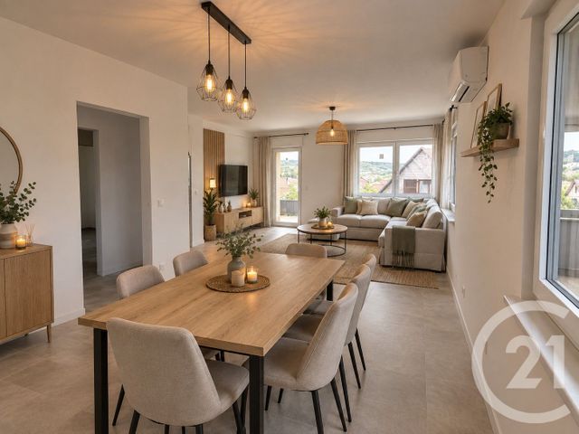 Appartement F3 &agrave; louer - 3 pi&egrave;ces - 75 m2 - Schwindratzheim - 67 - ALSACE