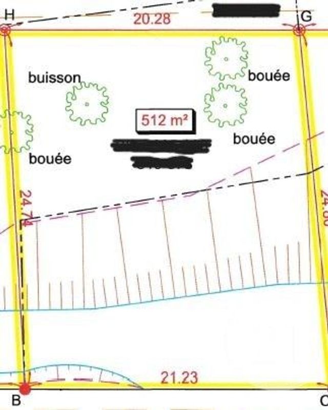 Terrain &agrave; vendre - 512 m2 - Savenay - 44 - PAYS-DE-LOIRE
