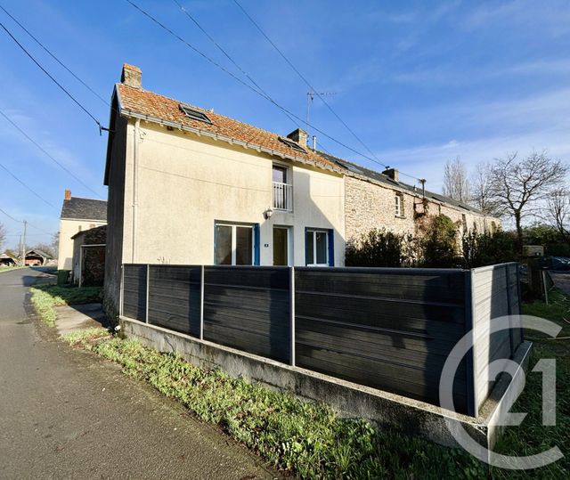 Maison &agrave; vendre - 3 pi&egrave;ces - 71 m2 - Bouvron - 44 - PAYS-DE-LOIRE