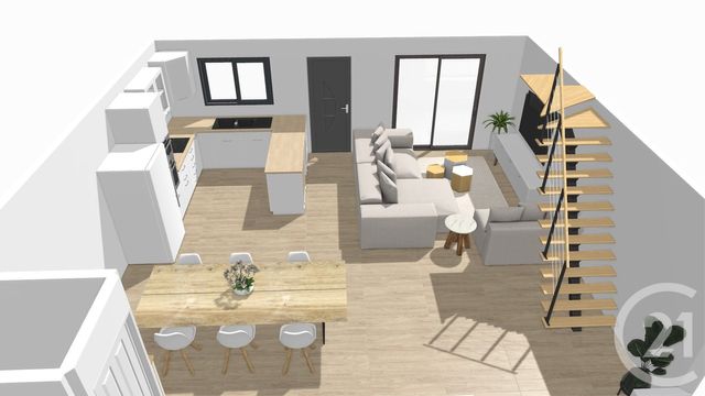 Maison &agrave; vendre - 4 pi&egrave;ces - 108 m2 - Saffre - 44 - PAYS-DE-LOIRE