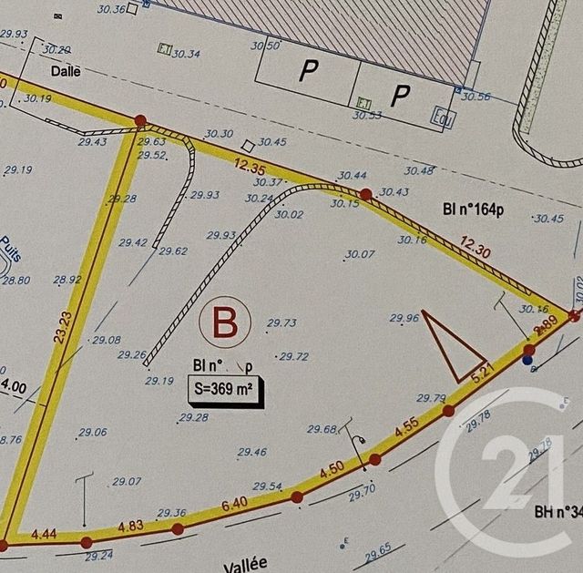 Terrain &agrave; vendre - 369 m2 - Savenay - 44 - PAYS-DE-LOIRE