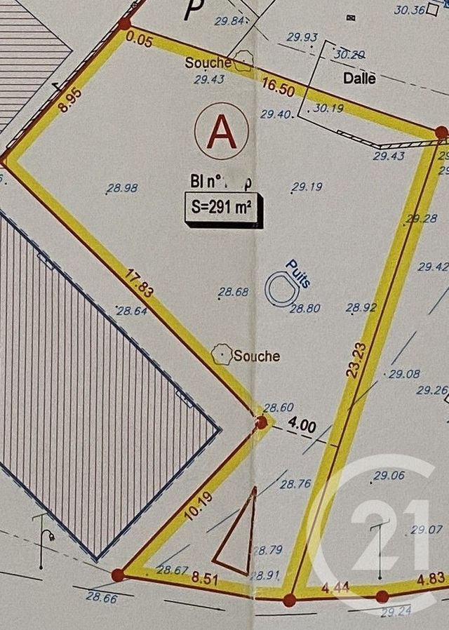 Terrain &agrave; vendre - 291 m2 - Savenay - 44 - PAYS-DE-LOIRE