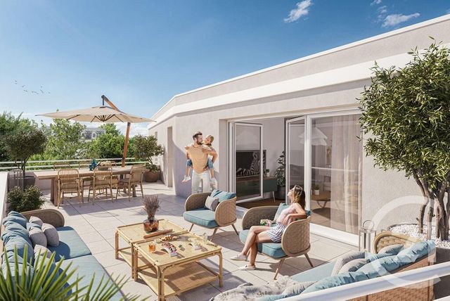 Appartement F3 à vendre - 3 pièces - 60,64 m2 - Donville Les Bains - 50 - BASSE-NORMANDIE