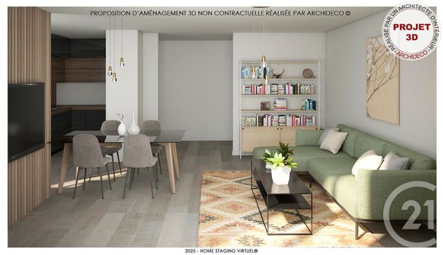 Appartement F3 à vendre - 3 pièces - 95,51 m2 - Granville - 50 - BASSE-NORMANDIE