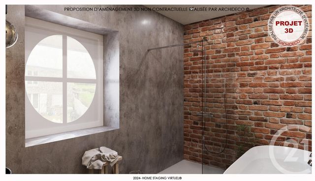 Maison à vendre - 9 pièces - 203,51 m2 - St Sauveur La Pommeraye - 50 - BASSE-NORMANDIE