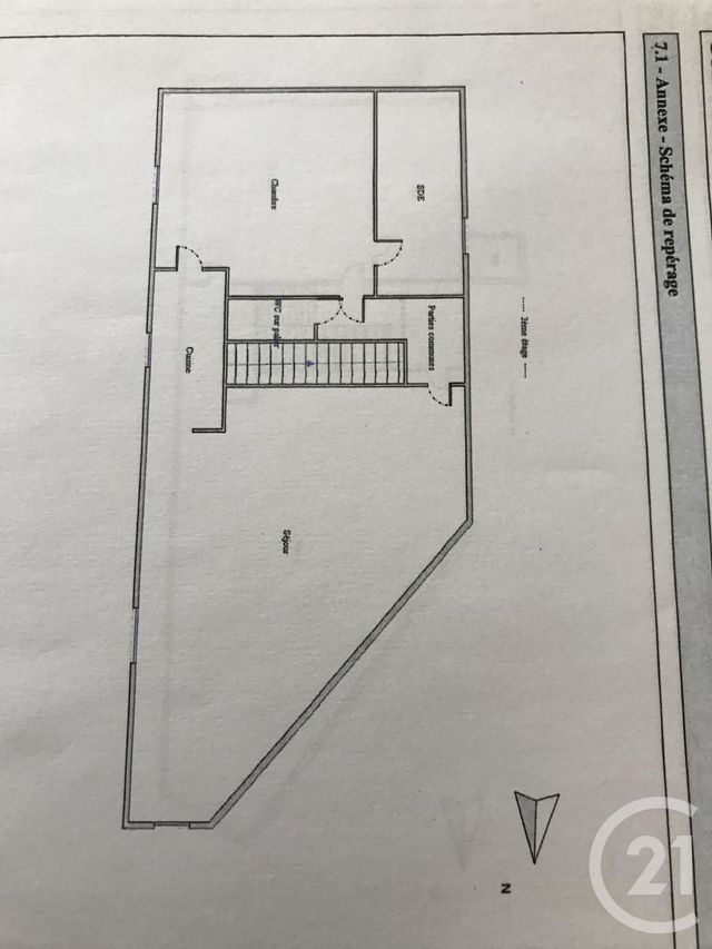 Appartement F2 &agrave; vendre - 2 pi&egrave;ces - 47 m2 - Granville - 50 - BASSE-NORMANDIE