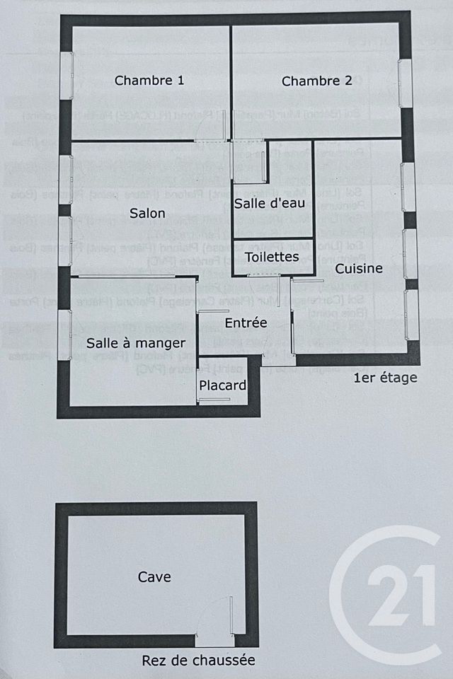 Appartement T4 à vendre - 5 pièces - 65,97 m2 - Aurillac - 15 - AUVERGNE
