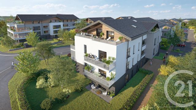 Appartement F3 à vendre - 3 pièces - 62,21 m2 - Doubs - 25 - FRANCHE-COMTE
