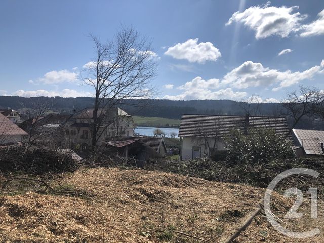 Terrain &agrave; vendre - 669 m2 - St Point Lac - 25 - FRANCHE-COMTE