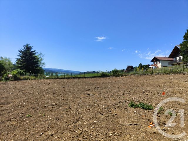 Terrain &agrave; vendre - 669 m2 - St Point Lac - 25 - FRANCHE-COMTE
