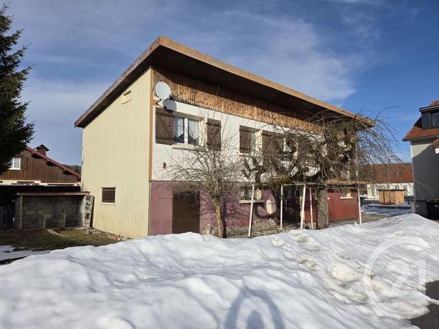 Maison &agrave; vendre - 3 pi&egrave;ces - 90 m2 - Gilley - 25 - FRANCHE-COMTE