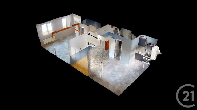 Appartement &agrave; vendre - 2 pi&egrave;ces - 45,08 m2 - Bians Les Usiers - 25 - FRANCHE-COMTE