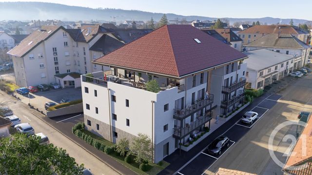 Appartement F3 &agrave; vendre - 3 pi&egrave;ces - 59,34 m2 - Pontarlier - 25 - FRANCHE-COMTE