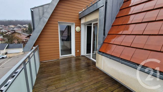 Appartement F3 &agrave; louer - 3 pi&egrave;ces - 61 m2 - Gilley - 25 - FRANCHE-COMTE