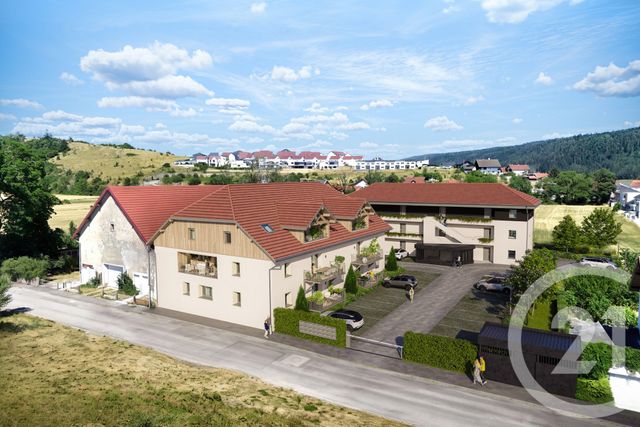 Appartement T2 &agrave; vendre - 3 pi&egrave;ces - 63,83 m2 - Doubs - 25 - FRANCHE-COMTE