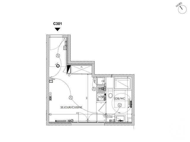Appartement F1 à vendre - 1 pièce - 25,53 m2 - Cormeilles En Parisis - 95 - ILE-DE-FRANCE