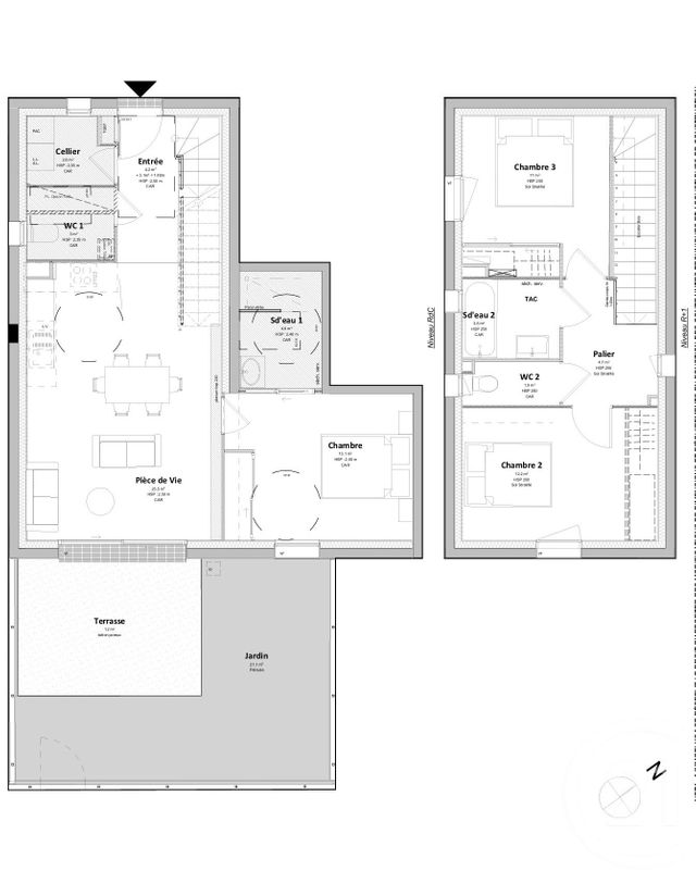 Maison à vendre - 4 pièces - 80,70 m2 - St Gilles Croix De Vie - 85 - PAYS-DE-LOIRE