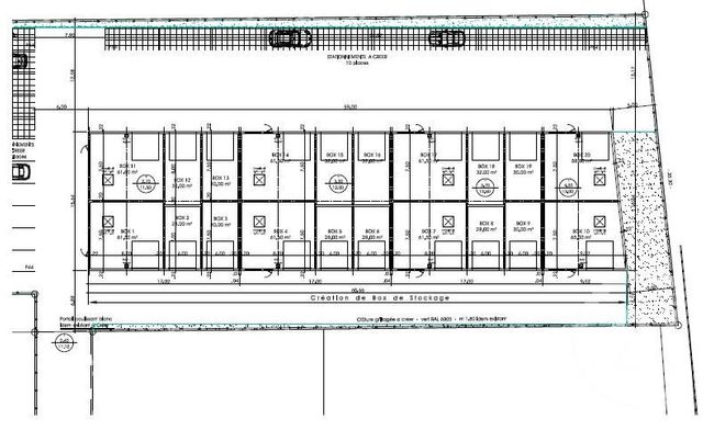 Parking &agrave; louer - 32 m2 - Olonne Sur Mer - 85 - PAYS-DE-LOIRE
