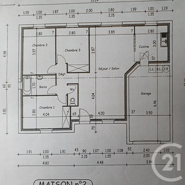 Maison à vendre - 4 pièces - 81,71 m2 - Chateauneuf - 85 - PAYS-DE-LOIRE