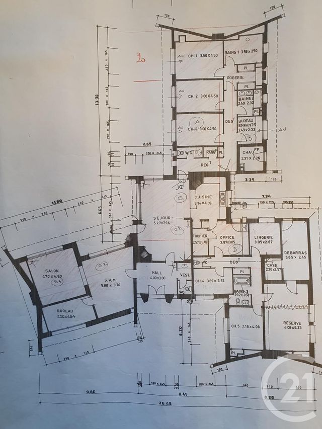 Maison à vendre - 10 pièces - 325 m2 - Challans - 85 - PAYS-DE-LOIRE